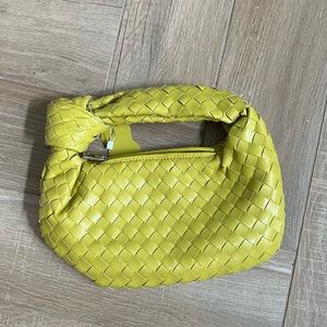 Woven small handbag